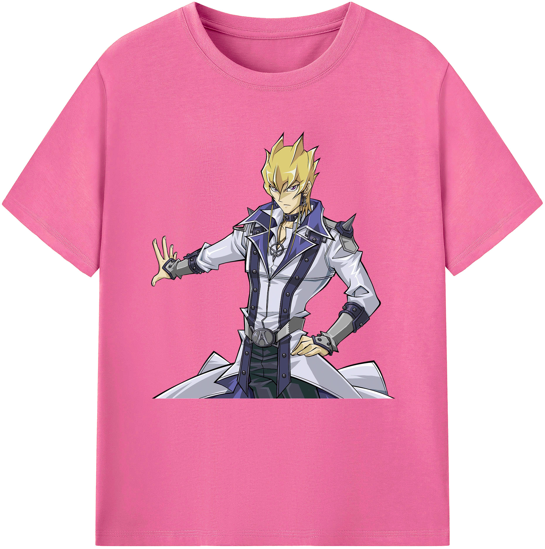 （画像用） 遊☆戯☆王 Yu-Gi-Oh! レディースカジュアルプリントTシャツ（綿100％）